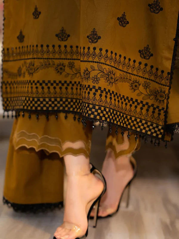 Dhanak Embroidered 3PC