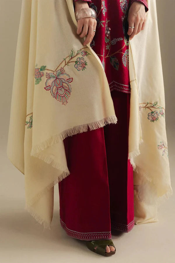 SIRRA Embroidery 3C with (Shawl)