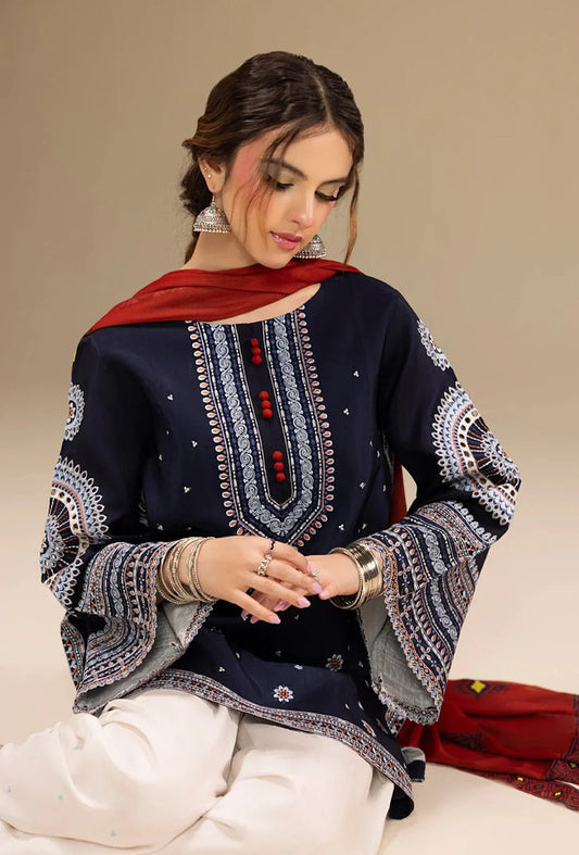 Arzu Full Embroidered 3PCS