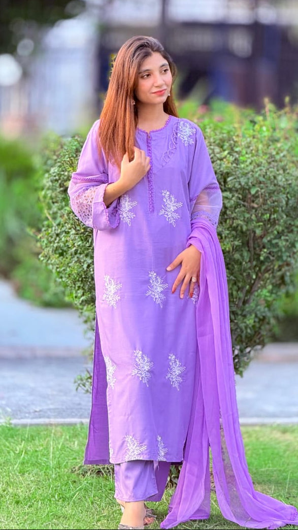 Juliet Embroiderd 3PC