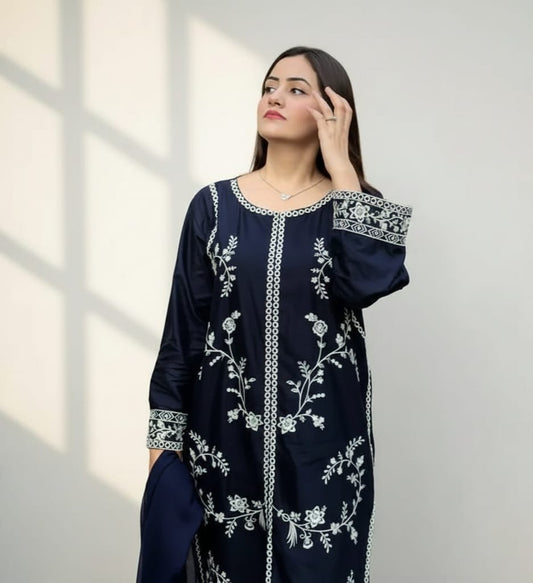 Neelzaar Embroidered 3PC