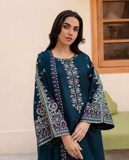 Gul e bahar Embroidered 3pcs