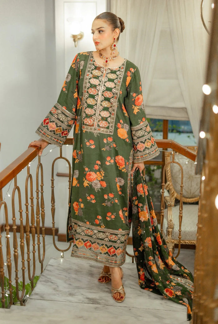 Falak Embroidered 3PC